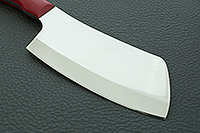 Топорик для мяса накладки искусственный камень, х50crmov15, без тыльника : фото 4
