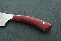 Топорик для мяса накладки искусственный камень, х50crmov15, без тыльника : фото 6