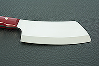 Топорик для мяса накладки искусственный камень, х50crmov15, без тыльника : фото 7