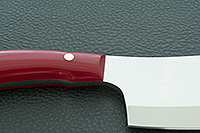 Топорик для мяса накладки искусственный камень, х50crmov15, без тыльника : фото 10