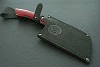 Топорик для мяса накладки искусственный камень, х50crmov15, без тыльника : фото 13