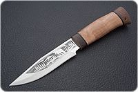 Нож охотничий НС-02  кап березовый, х50crmov15, текстолит : фото 2