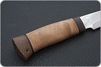 Нож охотничий НС-02  кап березовый, х50crmov15, текстолит : фото 5