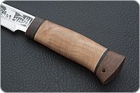 Нож охотничий НС-02  кап березовый, х50crmov15, текстолит : фото 6