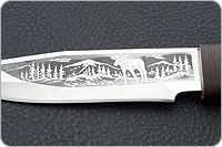 Нож охотничий НС-02  кап березовый, х50crmov15, текстолит : фото 7