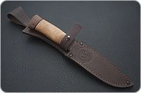 Нож охотничий НС-02  кап березовый, х50crmov15, текстолит : фото 9