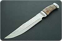 Нож охотничий НС-05 кап березовый, х50crmov15, алюминий : фото 2