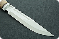 Нож охотничий НС-05 кап березовый, х50crmov15, алюминий : фото 4