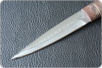 Нож охотничий НС-42  наборная кожа, х50crmov15, текстолит : фото 4