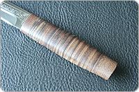 Нож охотничий НС-42  наборная кожа, х50crmov15, текстолит : фото 6