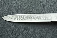 Нож охотничий НС-54 береста, х50crmov15, текстолит : фото 6