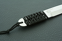 Метательный нож НС-65 обмотка, х50crmov15, цельнометаллический : фото 6