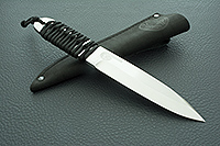 Метательный нож НС-65 обмотка, х50crmov15, цельнометаллический : фото 8
