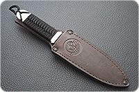 Метательный нож НС-66 обмотка, х50crmov15, цельнометаллический : фото 9