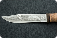 Нож  НС-67 береста, х50crmov15, текстолит : фото 7