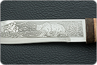 Нож  НС-67 береста, х50crmov15, текстолит : фото 8