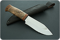 Нож  НС-69 кап березовый, х50crmov15, текстолит : фото 10