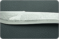 Нож  НС-74 накладки текстолит, х50crmov15, без тыльника : фото 8