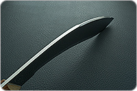 Нож  НС-75 накладки текстолит, х50crmov15, цельнометаллический : фото 9