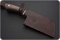 Топорик для мяса накладки текстолит, х50crmov15, без тыльника : фото 7