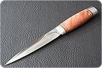 Нож охотничий НС-42  кап березовый, х50crmov15, алюминий : фото 2