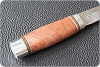 Нож охотничий НС-42  кап березовый, х50crmov15, алюминий : фото 5