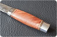 Нож охотничий НС-42  кап березовый, х50crmov15, алюминий : фото 6