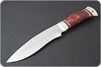 Нож охотничий НС-30  кап березовый, х50crmov15, алюминий : фото 2