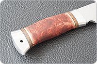 Нож охотничий НС-30  кап березовый, х50crmov15, алюминий : фото 5