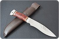 Нож охотничий НС-30  кап березовый, х50crmov15, алюминий : фото 9