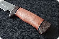 Нож туристический НС-17  орех, х50crmov15, текстолит : фото 6