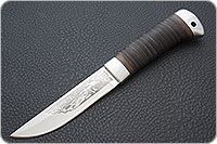 Нож охотничий НС-07  наборная кожа, х50crmov15, алюминий : фото 2