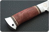 Нож охотничий НС-31 кап березовый, х50crmov15, алюминий : фото 5