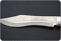 Нож охотничий НС-31 кап березовый, х50crmov15, алюминий : фото 7