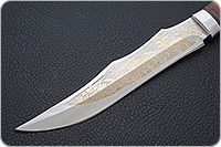 Нож охотничий НС-35 кап березовый, х50crmov15, алюминий : фото 3