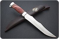 Нож охотничий НС-35 кап березовый, х50crmov15, алюминий : фото 8