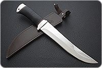 Нож охотничий НС-13  наборная кожа, х50crmov15, алюминий : фото 9