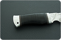 Нож охотничий НС-05  наборная кожа, х50crmov15, алюминий : фото 5