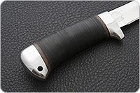 Нож охотничий НС-62 наборная кожа, х50crmov15, алюминий : фото 5