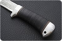 Нож охотничий НС-62 наборная кожа, х50crmov15, алюминий : фото 6