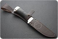 Нож охотничий НС-62 наборная кожа, х50crmov15, алюминий : фото 9