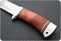 Нож туристический НС-20  кап березовый, х50crmov15, алюминий : фото 6