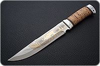 Нож охотничий НС-05  береста, х50crmov15, алюминий : фото 2