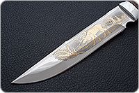 Нож охотничий НС-05  береста, х50crmov15, алюминий : фото 3