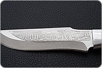 Нож охотничий НС-24  кап березовый, х50crmov15, алюминий : фото 7