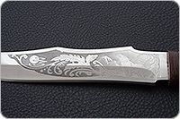 Нож охотничий НС-35 кап березовый, х50crmov15, текстолит : фото 7