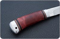 Нож туристический НС-33  кап березовый, х50crmov15, алюминий : фото 5