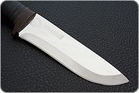 Нож охотничий НС-12 наборная кожа, х50crmov15, текстолит : фото 4