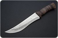 Нож охотничий НС-23  наборная кожа, х50crmov15, текстолит : фото 2