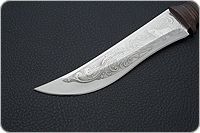 Нож охотничий НС-23  наборная кожа, х50crmov15, текстолит : фото 3